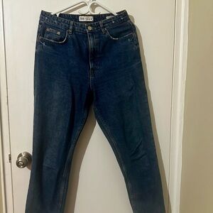Zara Women's Blue Ankle & Cropped Jeans